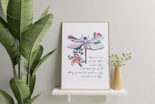 Load image into Gallery viewer, Sing me a song of a lass that is gone Outlander Theme Lyrics Print Skye Boat Song