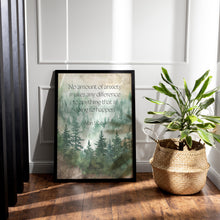 Load image into Gallery viewer, Alan Watts Quote Print: Anxiety Bookshelf Decor