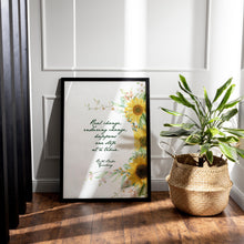 Load image into Gallery viewer, Ruth Bader Ginsburg Quote "Real change, enduring change, happens one step at a time."