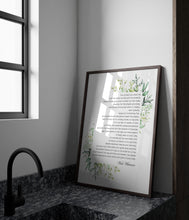 Load image into Gallery viewer, Scaffolding Poem by Seamus Heaney - Irish Poetry Poster Print Framed And Unframed Options