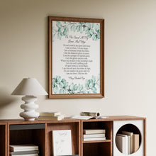 Load image into Gallery viewer, Do Not Stand At My Grave And Weep Memorial Poem By Mary Elizabeth Frye Funeral, Grief and Bereavement Poem