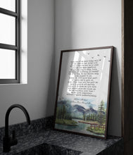 Load image into Gallery viewer, A River Runs Through It Norman Maclean Quote Print