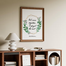 Load image into Gallery viewer, Walt Whitman Print We were together. I forget the rest