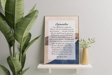 Load image into Gallery viewer, Ozymandias Poem Print by Percy Shelley - King of Kings Poem