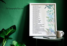 Load image into Gallery viewer, Prayer For Peace Prayer of Saint Francis Lord, make me an instrument of your peace - Prayer print for Home Framed & Unframed Options