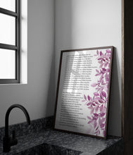 Load image into Gallery viewer, Litany of Humility Poster Print Catholic Prayer for Humility Contemporary Version by Rafael Cardinal Merry del Val