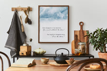 Load image into Gallery viewer, I Am The Storm Print “Fate whispers to the warrior, ‘You cannot withstand the storm.’ The warrior whispers back, ‘I am the storm.’”