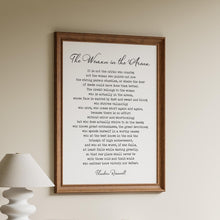 Load image into Gallery viewer, The Woman in the Arena - Daring Greatly Quote by Theodore Roosevelt - Adapted from The Man in the Arena - Feminist Inspirational Wall Art