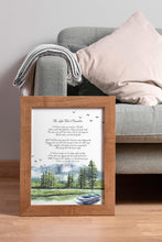 Load image into Gallery viewer, The Lake Isle of Innisfree by William Butler Yeats WB Yeats Poetry, Irish Wall Art Framed & Unframed Options
