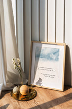 Load image into Gallery viewer, I Am The Storm Print “Fate whispers to the warrior, ‘You cannot withstand the storm.’ The warrior whispers back, ‘I am the storm.’”