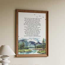 Load image into Gallery viewer, A River Runs Through It Norman Maclean Quote Print