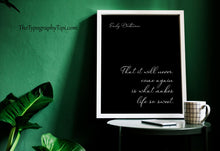 Load image into Gallery viewer, Emily Dickinson Quote Print - Literary Wall Art - Minimalist Poetry Poster - Classic Literature Decor - Inspirational Gift for Writers