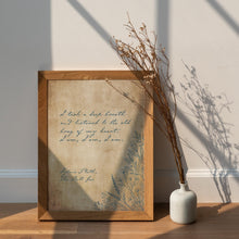 Load image into Gallery viewer, Sylvia Plath Quote Print – “I Am, I Am, I Am” from The Bell Jar, Poem Print, Bookshelf Decor, Book Quote Posters Framed & Unframed