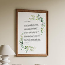 Load image into Gallery viewer, Beautiful Darling Baby Letter Print – Gender Neutral Nursery Prints, Baby Shower Gift