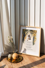 Load image into Gallery viewer, The Swing Poem Print Robert Louis Stevenson Art
