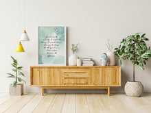 Load image into Gallery viewer, Serenity Prayer Print Non Religious Version Without God sobriety gift for 12 step recovery Framed & Unframed Options