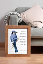 Load image into Gallery viewer, Matthew 6:34 Bible Verse Print – “Do Not Worry About Tomorrow”