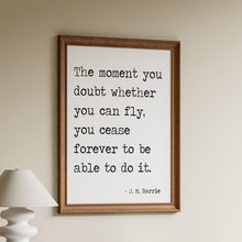 Load image into Gallery viewer, Peter Pan Quote Print - Nursery Decor, Kids Room Art