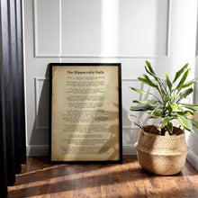 Load image into Gallery viewer, Hippocratic Oath Print Doctor Gift Medical Graduation Gift Doctor Graduation Gift - Framed & Unframed Options