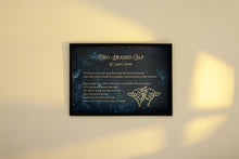 Load image into Gallery viewer, Two Headed Calf by Laura Gilpin Illustrated Poem Print There are twice as many stars as usual - Physical Poster Print Without Frame