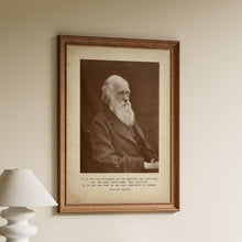 Load image into Gallery viewer, Charles Darwin Quote Print