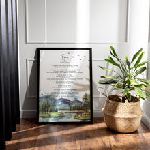 Load image into Gallery viewer, Kahlil Gibran Fear Poem Print