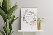 Load image into Gallery viewer, The Wonderful Things You Will Be – E.W. Martin Baby Girl Nursery Wall Art