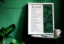 Load image into Gallery viewer, Desiderata Poem Print - Library Decor, Bookish Wall Art