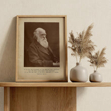 Load image into Gallery viewer, Charles Darwin Quote Print