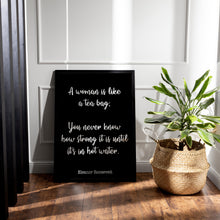 Load image into Gallery viewer, Eleanor Roosevelt Quote Print: Inspirational Feminist Art