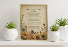 Load image into Gallery viewer, Dust If You Must Poem Print Rose Milligan Funny Quote Poster