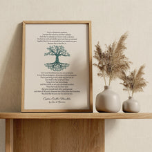 Load image into Gallery viewer, One Tree Not Two Captain Corelli's Mandolin: Wedding Poem Art Print