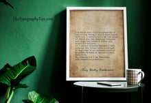 Load image into Gallery viewer, Mary Shelley Frankenstein Poster: Book Lover Gift, Library Decor