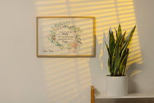 Load image into Gallery viewer, Anne Frank Quote Print Think of all the beauty - Unframed Poster