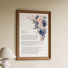 Load image into Gallery viewer, Pablo Neruda Poem Print: Sonnet XVII, “I Love You Without Knowing How.”