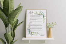 Load image into Gallery viewer, Maybe Love Poem Print Wedding Reading