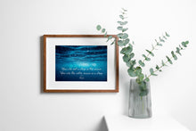 Load image into Gallery viewer, Rumi “You Are Not a Drop in the Ocean” Quote Print