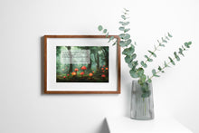 Load image into Gallery viewer, Alice In Wonderland Print “The secret, Alice, is to surround yourself with people who make your heart smile...”
