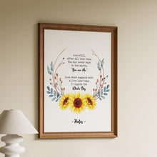Load image into Gallery viewer, Hafez (Hafiz) Poster Print: Unconditional Love Quote