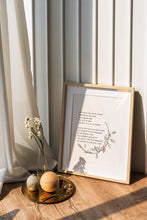 Load image into Gallery viewer, The Lord’s Prayer Wall Art Print – Christian Scripture Decor
