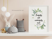 Load image into Gallery viewer, Baby Fearfully and Wonderfully Made Psalm 139:14