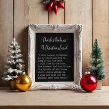 Load image into Gallery viewer, A Christmas Carol, Charles Dickens: Christmas Decor
