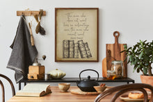 Load image into Gallery viewer, Mark Twain Quote Print: Vintage Books Art for Reading Nook