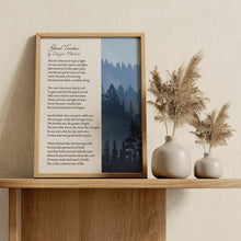 Load image into Gallery viewer, Good Timber Poem Print: Douglas Malloch, LDS Gifts