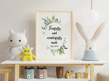 Load image into Gallery viewer, Baby Fearfully and Wonderfully Made Psalm 139:14