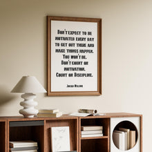 Load image into Gallery viewer, Jocko Willink Print Discipline Equals Freedom