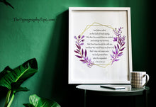 Load image into Gallery viewer, Prayer Of Jabez 1 Chronicles 4:10 prayer print Scripture wall art Christian wall art - Physical Print Without Frame