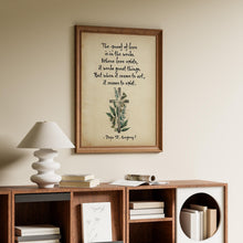 Load image into Gallery viewer, St Gregory The Great "The proof of love is in the works" Pope Gregory Quote - Catholic Wall Art Framed & Unframed Options
