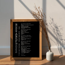 Load image into Gallery viewer, Charles Bukowski Regardless Poem Print