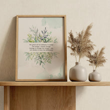Load image into Gallery viewer, The Serenity Prayer Print Sobriety Gift Alcoholics Anonymous Twelve Step Recovery Framed & Unframed Options